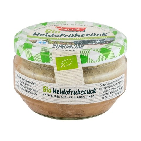 Muller's Hausmacher Wurst, Specialitate traditionala bio din carne de porc, 160g, biomag.ro