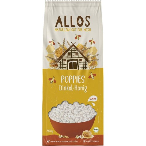 Spelta expandata cu miere bio - 300 g