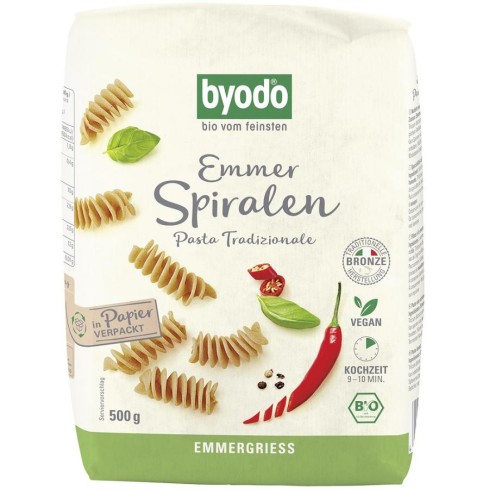 Spirelli bio din emmer  - 500 g