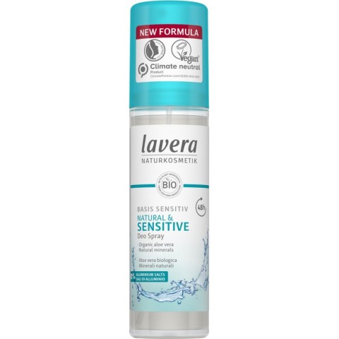 Lavera & Sante, Spray deodorant bio sensitive, 75ml, biomag.ro