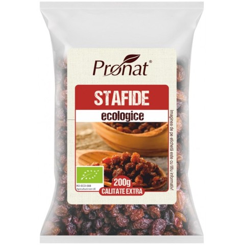 Fructe uscate, Stafide bio, 200g, biomag.ro