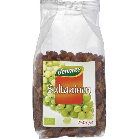 Fructe bio uscate, Stafide bio - 250 g, biomag.ro