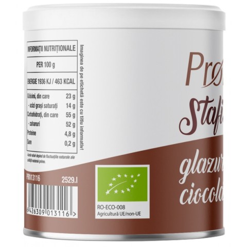 Snacksuri, Stafide bio glazurate cu ciocolata neagra, 100g, biomag.ro