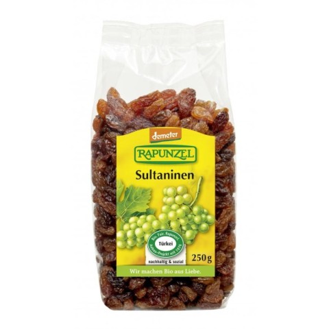 Fructe bio uscate, Stafide bio - 250 g, biomag.ro