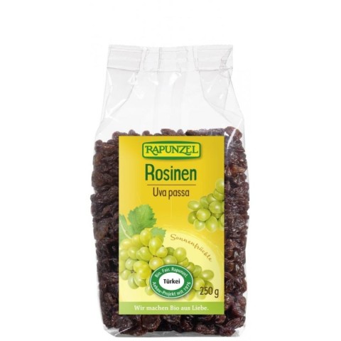 Fructe bio uscate, Stafide bio rosinen - 250 g, biomag.ro