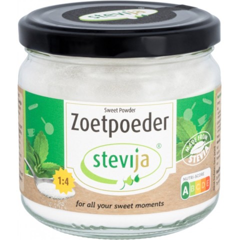Stevija, Stevia indulcitor pulbere din stevie 180g, biomag.ro