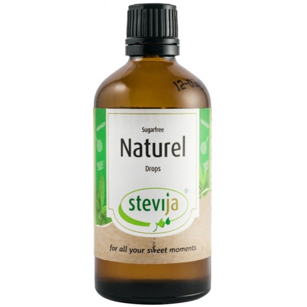 Indulcitor lichid din stevie, natural, 100ml