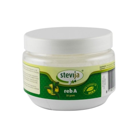 Stevija, Reb a indulcitor pudra din stevie, foarte concentrat, 50g, biomag.ro