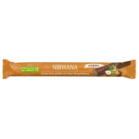 Stick nirwana vegan cu ciocolata si crema de alune  - 22 g