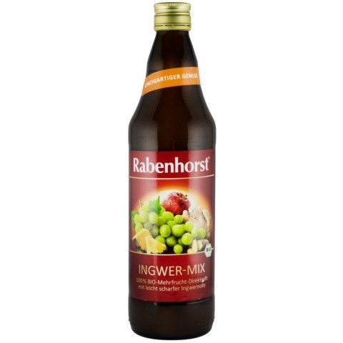 Bautura, Suc bio multifruct cu ghimbir, 750ml, biomag.ro