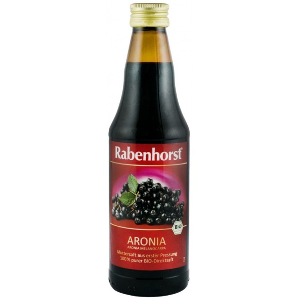 Suc bio pur de aronia, 330ml