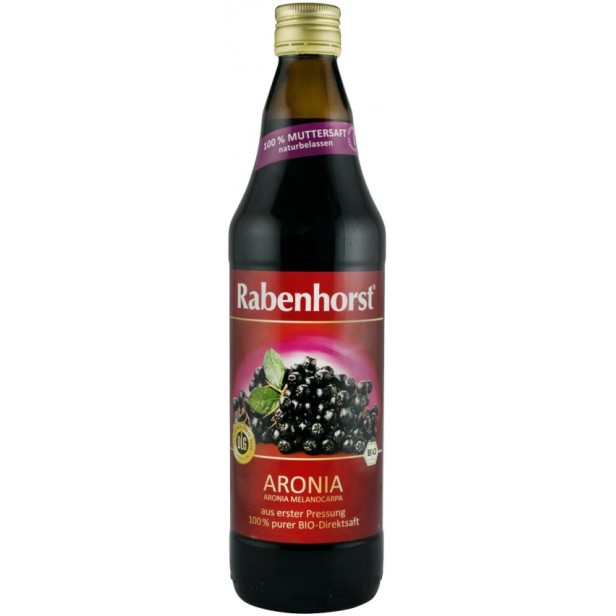 Suc bio pur de aronia, 750ml