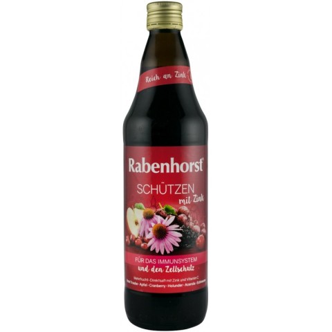 Rabenhorst, Suc de fructe protectie cu zinc, 750ml, biomag.ro