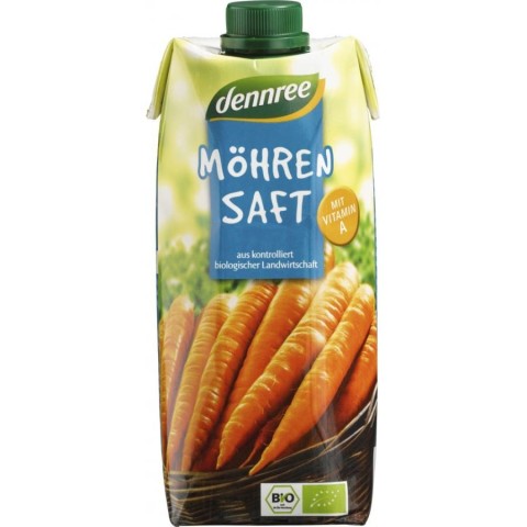 Sucuri din fructe si legume bio, Suc de morcovi bio vegan - 500 ml, biomag.ro