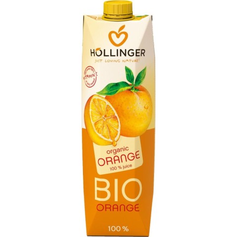 Hollinger, Suc de portocale - 1 l, biomag.ro