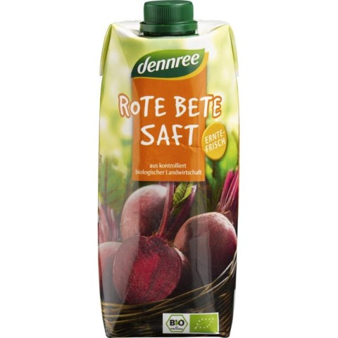 Sucuri din fructe si legume bio, Suc de sfecla rosie bio vegan - 500 ml, biomag.ro
