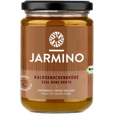 Jarmino, Supa bio din oase de vitel, 350ml, biomag.ro