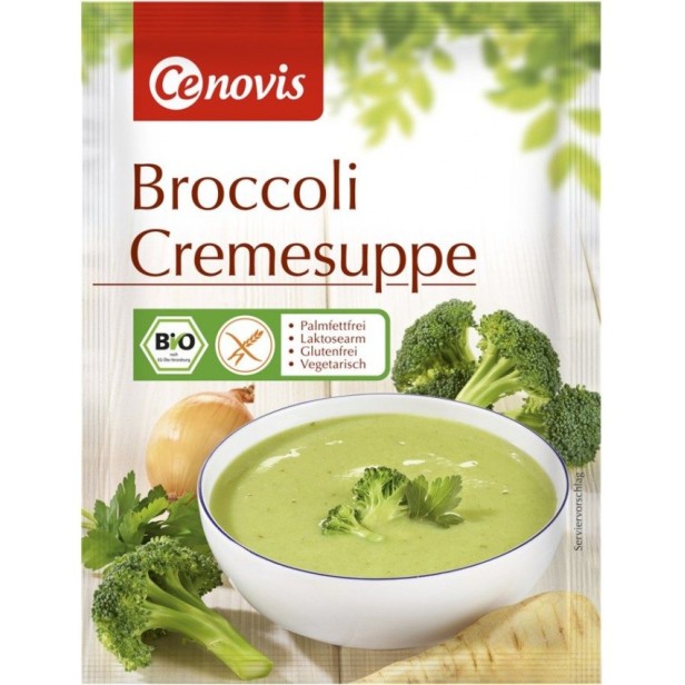 Supa crema bio de broccoli, 45g