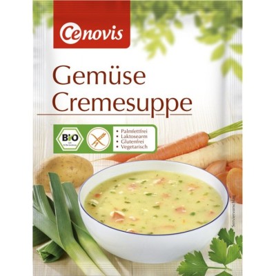 Supa crema bio de legume, 64g
