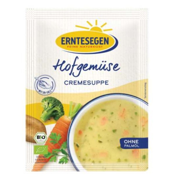 Supa crema de legume bio, 42g