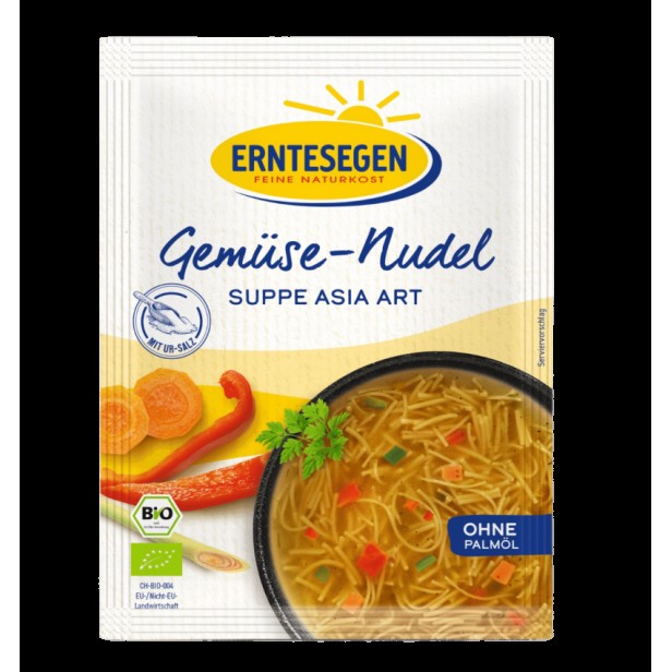 Supa de leguma cu taitei bio in stil asiatic, 37g