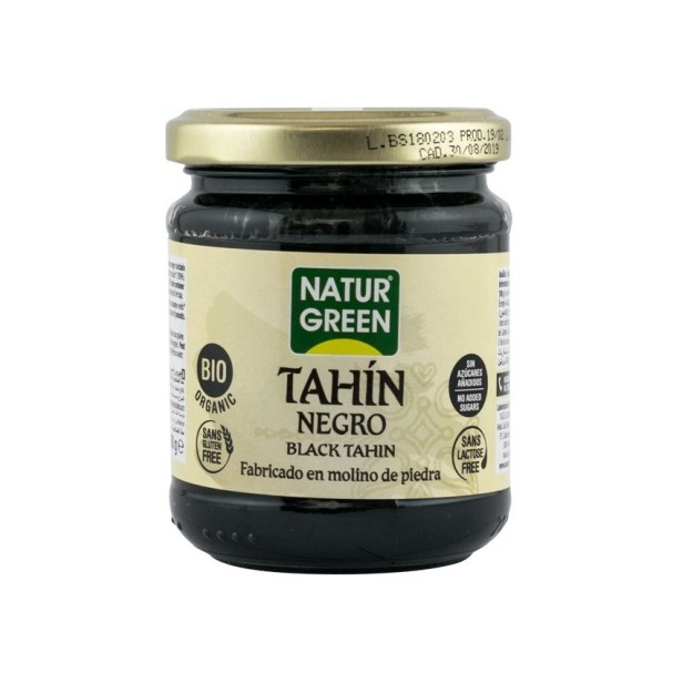 Tahin negru bio, 180g natur