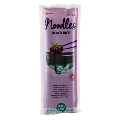 Taitei din orez negru bio fara gluten - 250 g