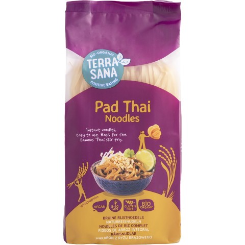 Terrasana, Taitei bio de orez pad thai fara gluten - 250 g, biomag.ro