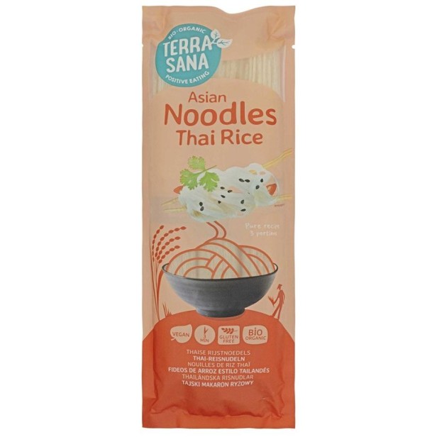 Taitei bio din orez thailandez fara gluten - 250 g