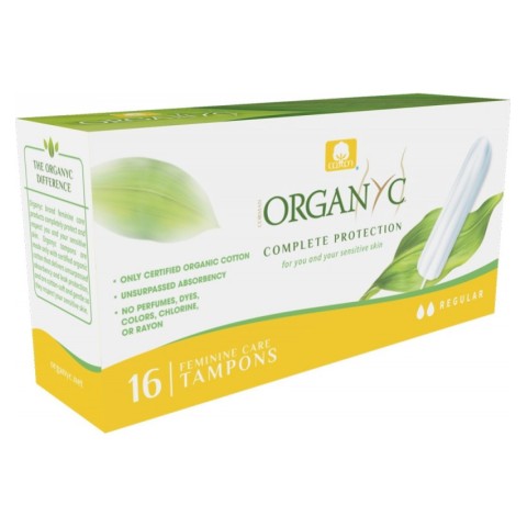 Corman Organyc, Tampoane regular din bumbac organic 16 buc, biomag.ro