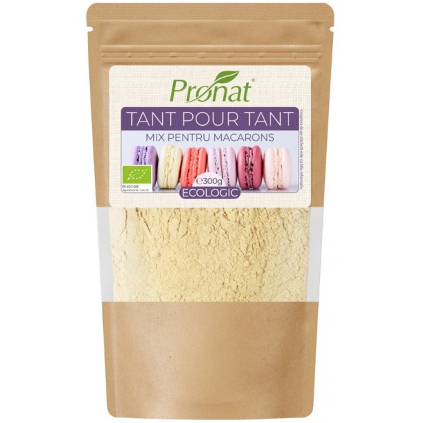 Tant pour tant bio, mix pentru macarons, 300g