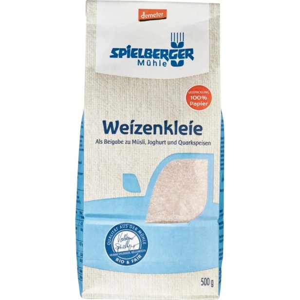 Tarate de grau bio demeter - 500 g