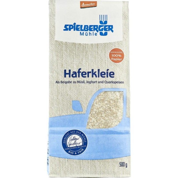 Tarate de ovaz bio demeter - 500 g