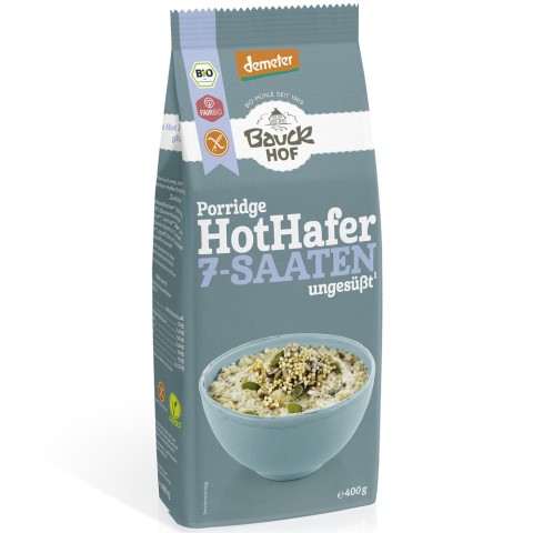 BauckHof, Terci de ovaz cu 7 tipuri seminte fara gluten - 400 g, biomag.ro
