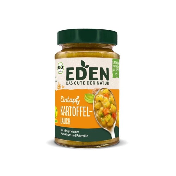 Tocana bio de cartofi și praz, 400g