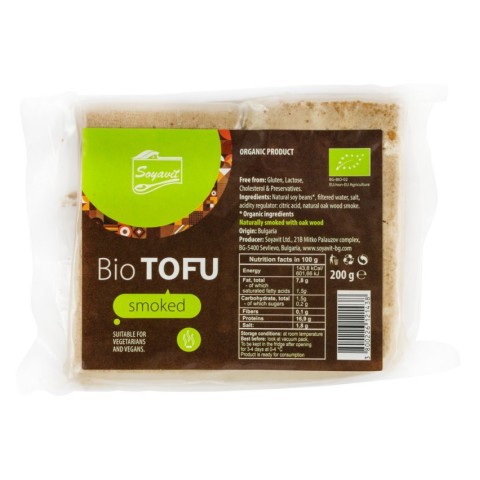 Soyavit, Tofu bio afumat, 200g, biomag.ro