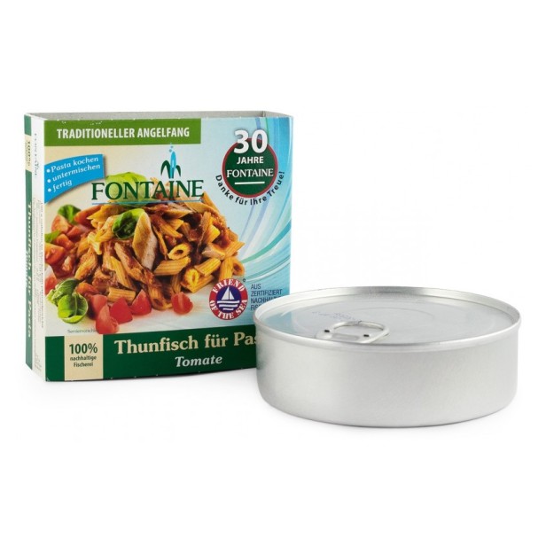 Ton pentru paste cu tomate, 200g