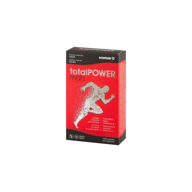 Totalpower man, 30 tablete – 37,2 g