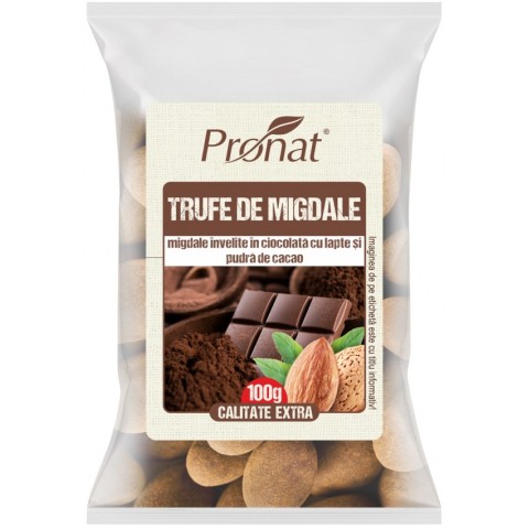 Pronat Foil Pack, Trufe de migdale, 100g, biomag.ro