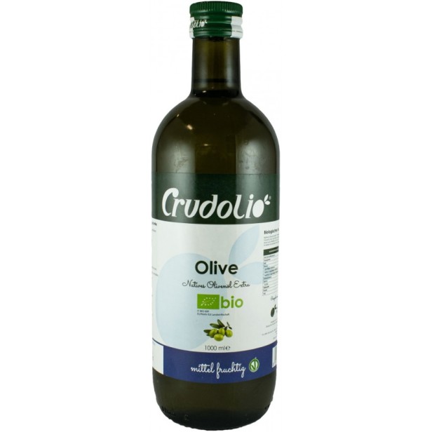 Ulei bio de masline extravirgin, 1000ml crudolio