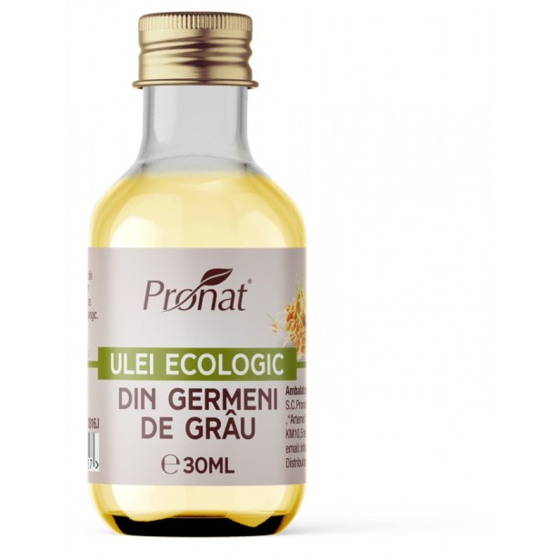 Ulei bio din germeni de grau, 30ml