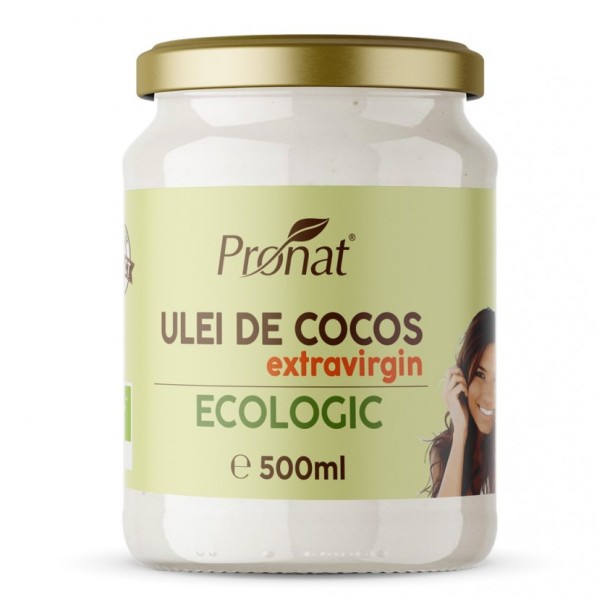 Ulei de cocos bio extravirgin, 500ml