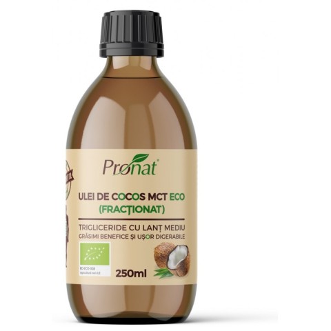 Uleiuri naturale, Ulei de cocos mct bio 250ml, biomag.ro