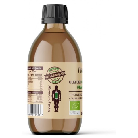 Uleiuri naturale, Ulei de cocos mct bio 250ml, biomag.ro