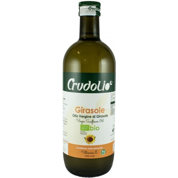 Ulei de floarea soarelui bio 1000ml crudolio