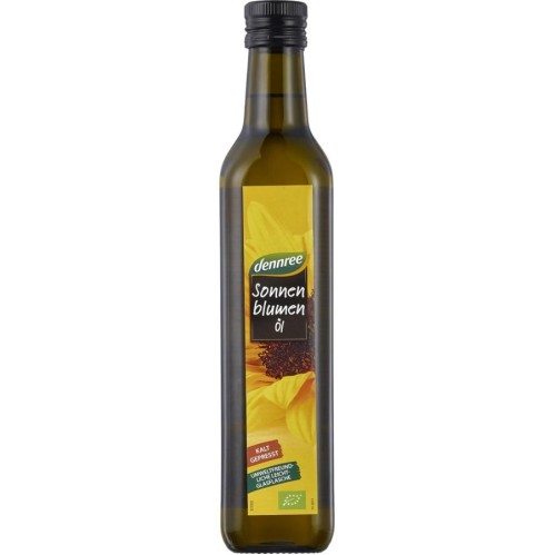 Ulei de floarea soarelui presat la rece  - 500 ml