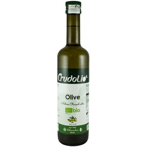 Uleiuri naturale, Ulei de masline bio extravirgin presat la rece, 500ml crudolio, biomag.ro