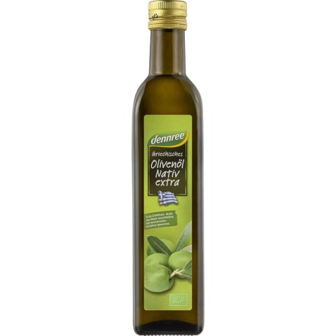 Dennree, Ulei bio de masline extravirgin - 500 ml, biomag.ro