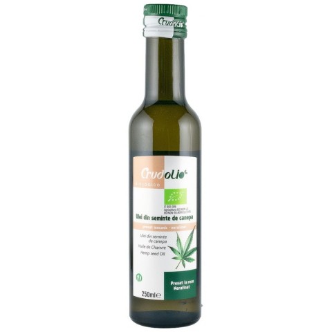 Uleiuri naturale, Ulei din canepa 250ml crudolio, biomag.ro