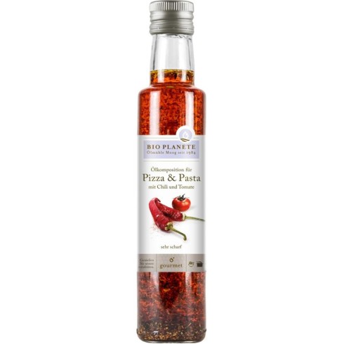 Ulei pentru pizza si paste cu chili si rosii - 250 ml